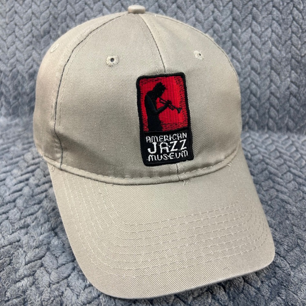American Jazz Museum Unisex Tan Port & Company Baseball Hat‎ Kansas City OSFM